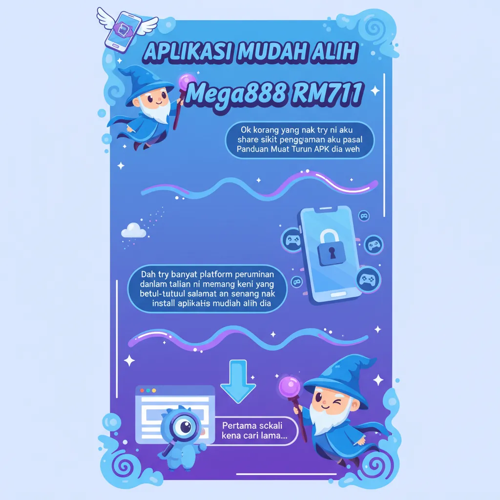 Panduan Muat Turun APK Mega888 RM711