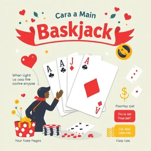 Cara main Blackjack dan kira nilai kad