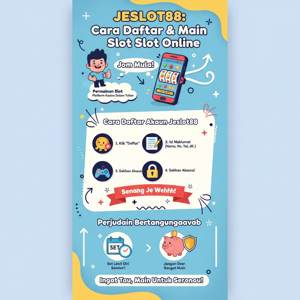 Cara Daftar Akaun Jeslot88 di Platform Kasino Dalam Talian