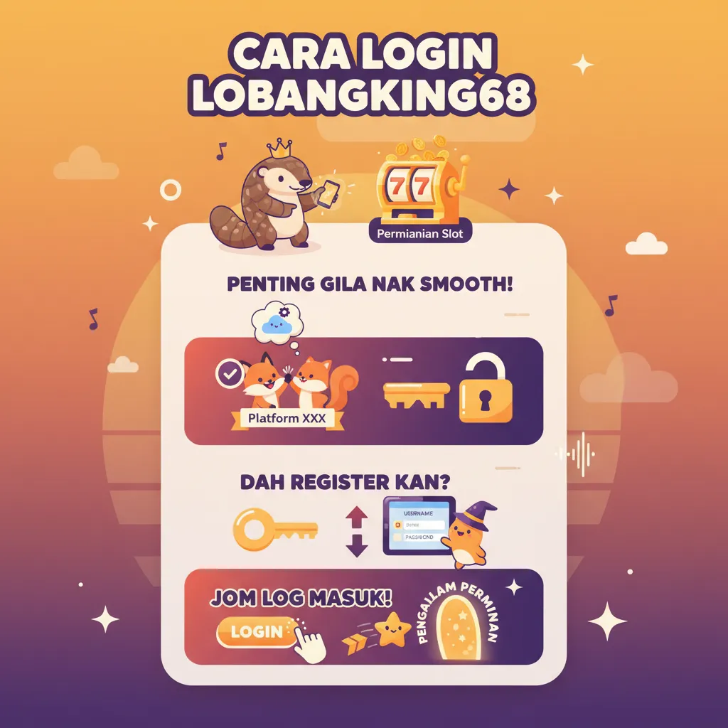 Cara Login Lobangking68 Untuk Pengalaman Permainan Slot