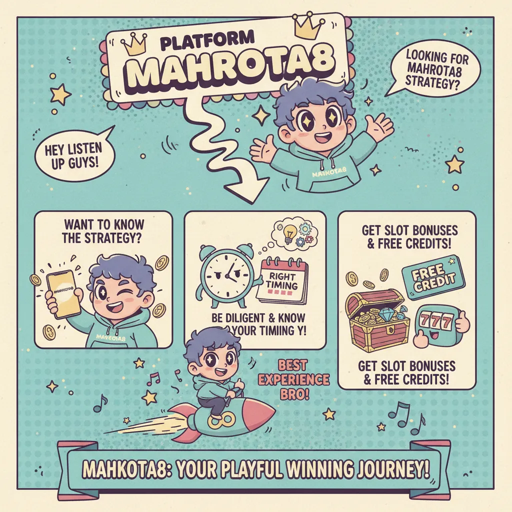 Strategi Mahkota8: Bonus Slot & Kredit Percuma