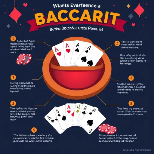 Strategi mengira total poin dan kad ketiga Baccarat