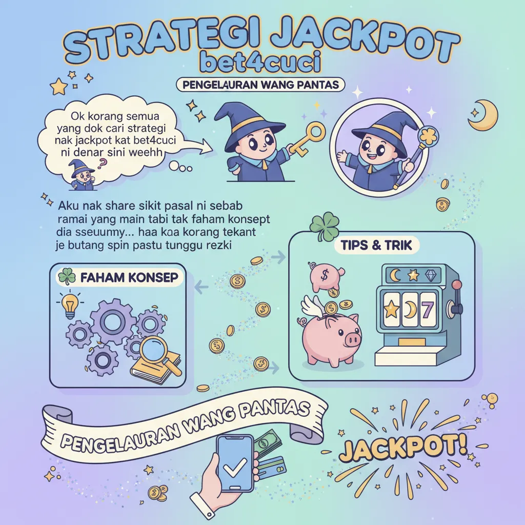 Strategi Jackpot bet4cuci dengan Pengeluaran Wang Pantas
