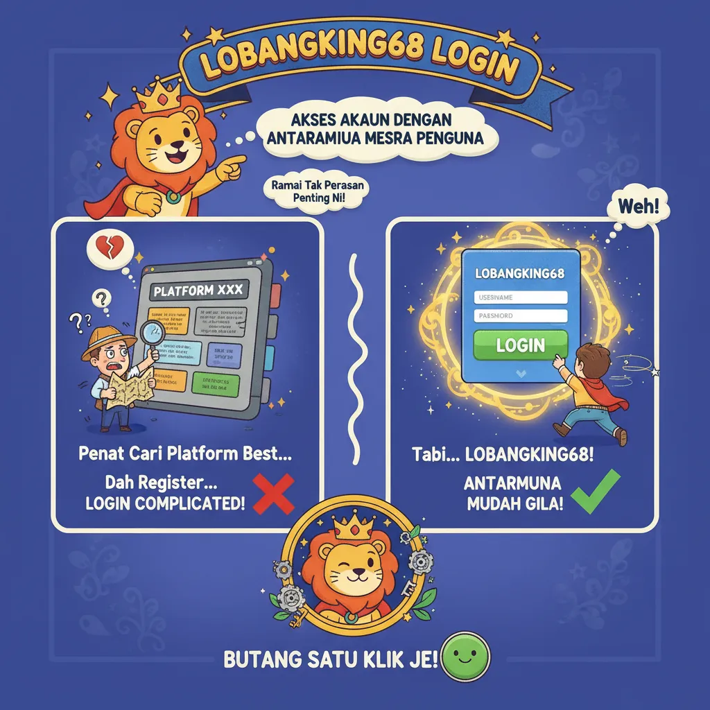 Akses Akaun Lobangking68 Dengan Antaramuka Mesra Pengguna