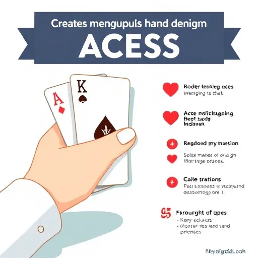 Tips mengurus hand dengan Aces di kasino